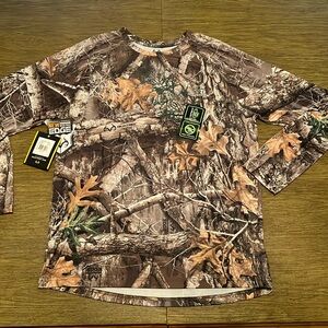 Realtree Camouflage Long Sleeve T-Shirt L